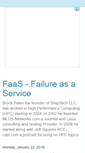 Mobile Screenshot of failureasaservice.com